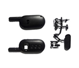 发射器注塑加工案例CZ742A pc注塑厂家