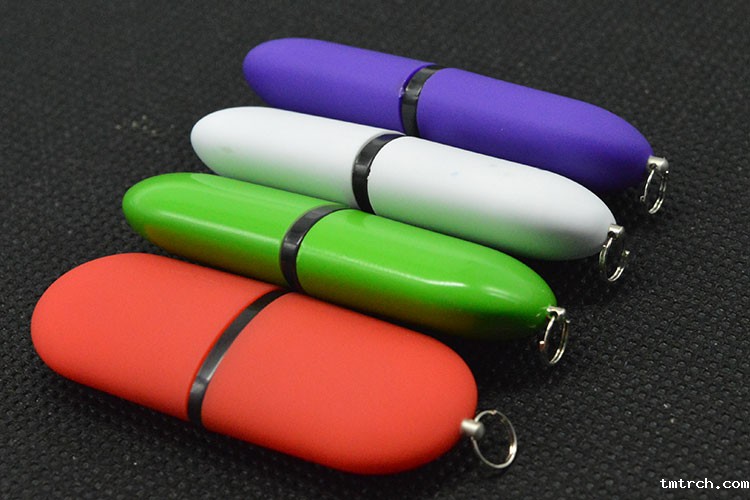 U盘口红外壳注塑加工案例U108 通用U盘外壳