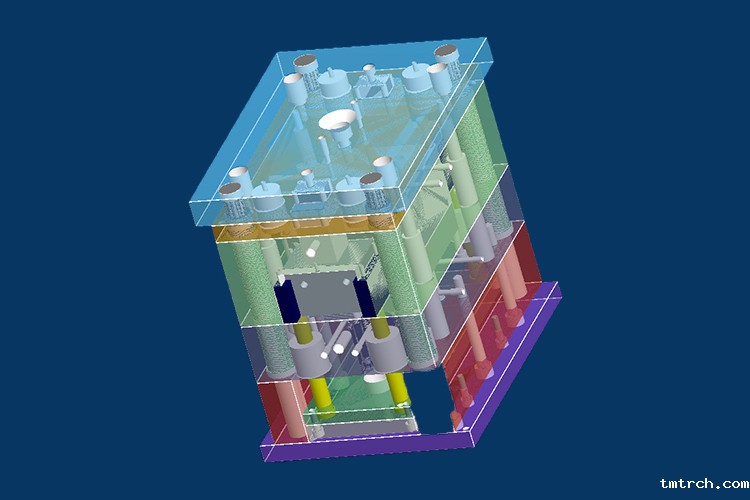 蓝牙音箱模具定制案例CZ524B 电子注塑模具厂