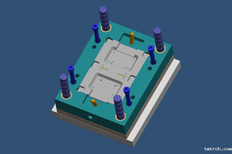 智能开关面板模具定制案例CZ662A 模具精密加工