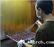 喷油工艺-橡胶漆